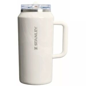 NWT Stanley 64oz QUENCHER PROTOUR Tumbler CALCITE CALACATTA Cream Marble